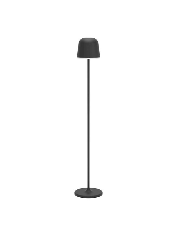 EGLO MANNERA-L LATTIA USB-C OPL. TOUCH 2400/3000/4000K IP54 MUSTA