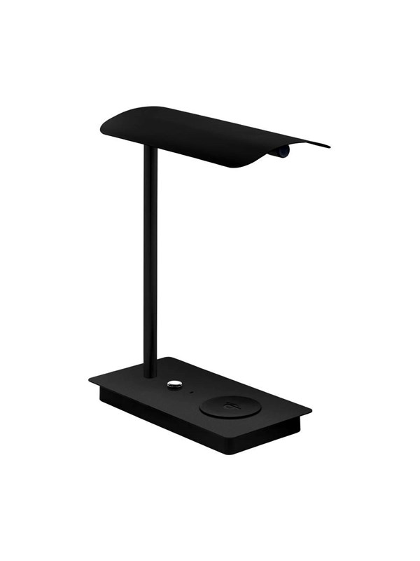 EGLO ARENAZA PÖYTÄ 5.8W 750LM TOUCH QI MUSTA