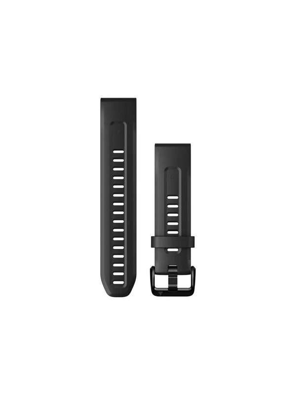 Garmin Quick Fit ranneke 20 mm silikoni, musta
