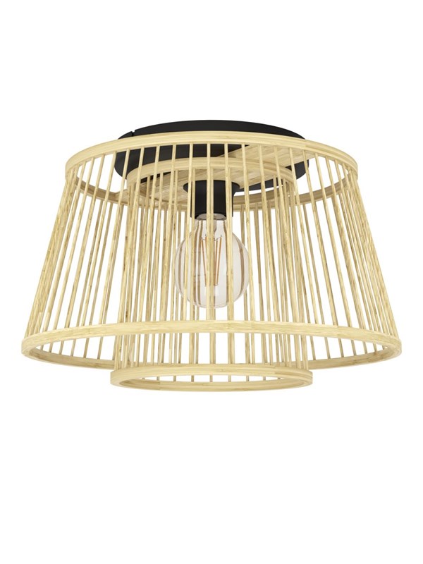 EGLO HYKEHAM KATTOVALAISIN E27 Ø380 NATURAL
