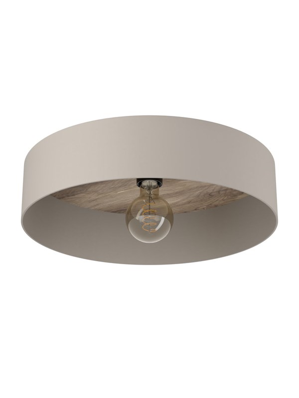 EGLO DUAIA CEILING Ø420 TAUPE/LUONNONOPTIIKKA/BM