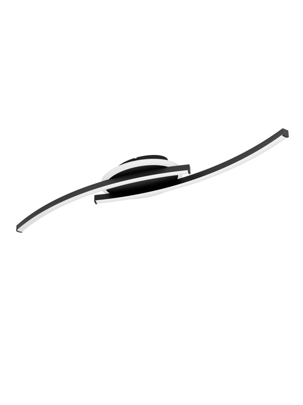 EGLO LUNGOLAGO KATTO 740X140 1500LM 4000K MUSTA
