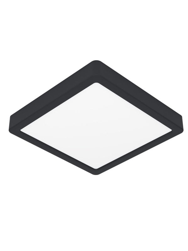 EGLO FUEVA 6 PLAFOND 220X220 CCT 10.5W 1700LM MUSTA