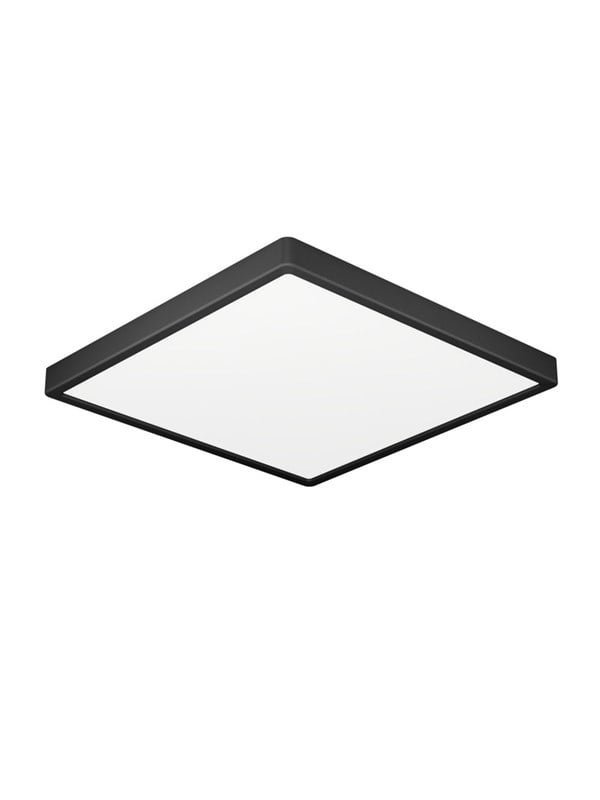 EGLO FUEVA 6 PLAFOND 220X220 CCT 10.5W 1700LM IP44 MUSTA