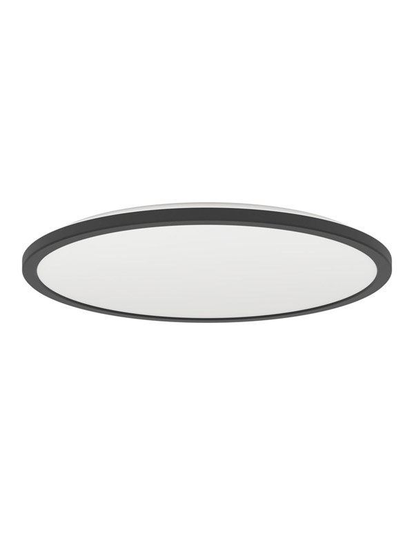 EGLO ROVITO-R KATTO Ø500 CCT 28.8W 3600LM PELTI. IP44 MUSTA