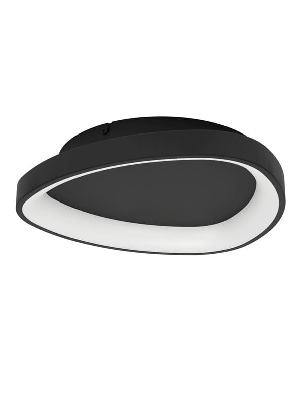 EGLO LORETELLO KATTOVALAISIN Ø350 CCT 1440LM DIMMPB. MUSTA