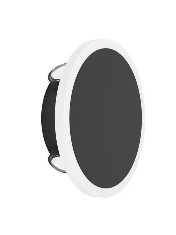 EGLO TALAMELLO 1 SEINÄ Ø17 1450LM MUSTA/VALKOINEN
