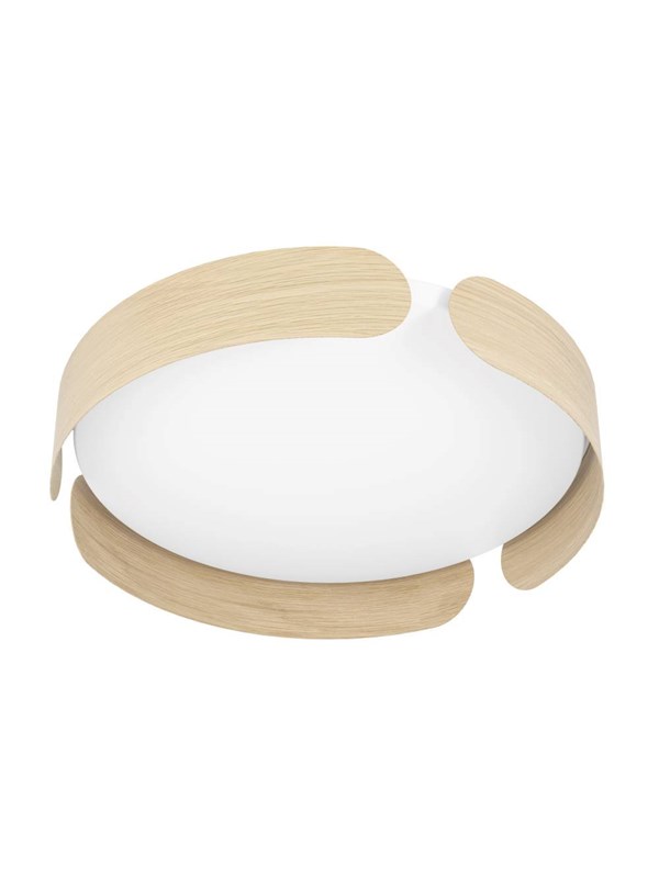 EGLO VALCASOTTO KATTOVALAISIN Ø370 20W 2400LM 3000K RUSKEA/VALKOINEN FSC