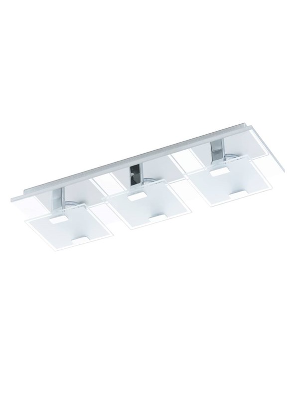 EGLO VICARO KATTOVALAISIN 3X2.5W 3X180LM KROMI