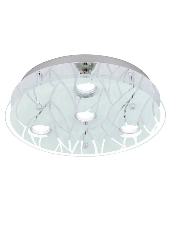 EGLO FARELLA PLAFOND 4X3W Ø350 KROMI