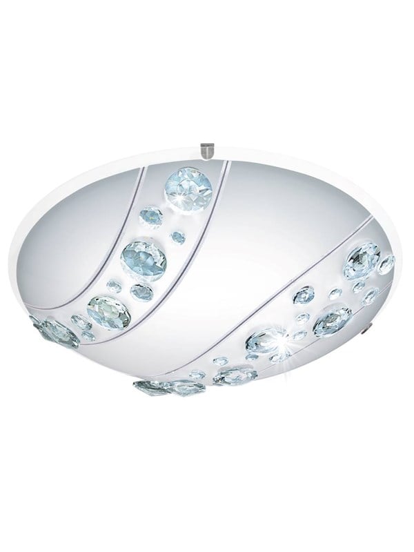 EGLO NERINI PLAFOND 1600LM Ø315 KRISTALLI