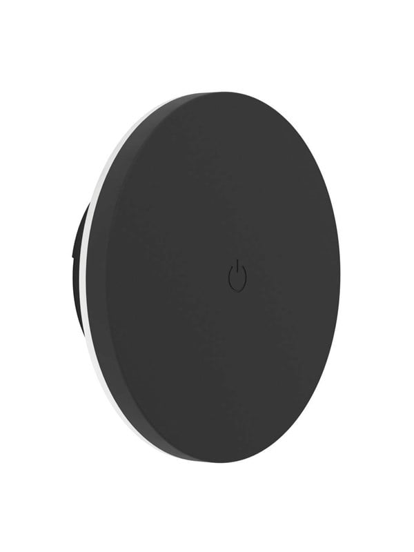 EGLO VALGIANO ULKOSEINÄ Ø150 300LM TOUCH MUSTA IP44