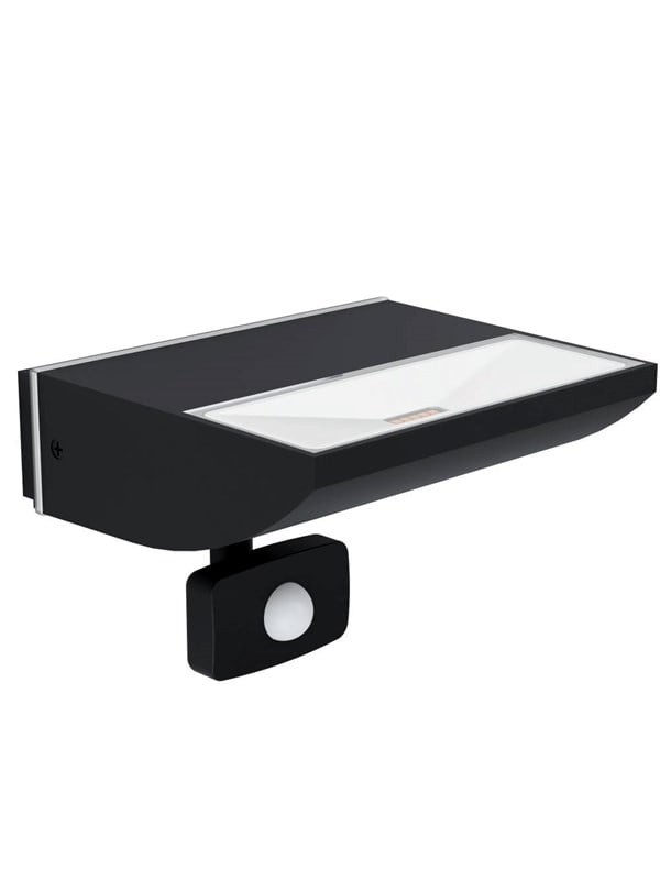 EGLO SORRONARO ULKOSEINÄ ANTURILLA 10.5W 1000LM IP44 MUSTA
