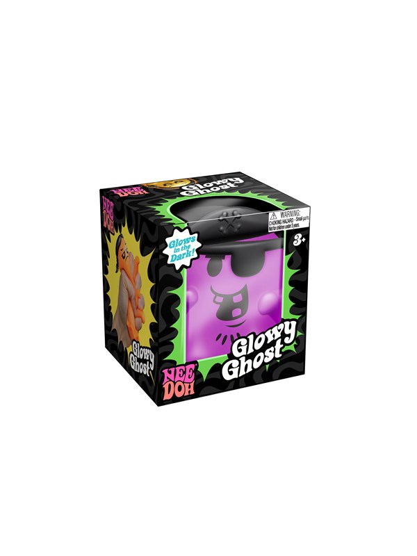 NeeDoh Glowy Ghost 1pk - assorted