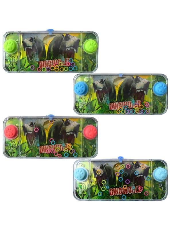 Pocket Money Dinoworld Water Game Console - assorted