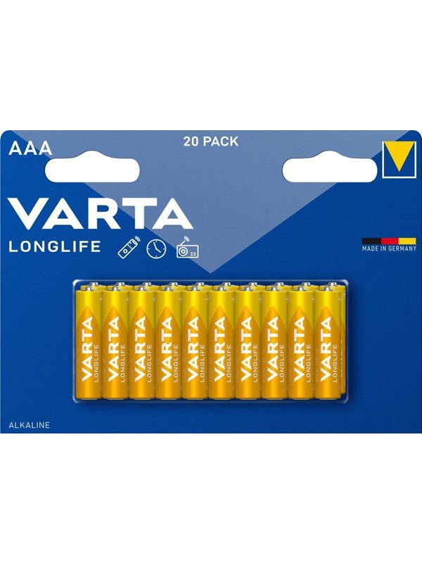 VARTA Longlife 4103 battery - 20 x AAA - Alkaline