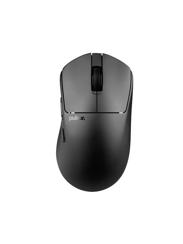 Pulsar X3 CRAZYLIGHT Mini Wireless (Jet Black) - Pelihiiri - Optinen - 5 painiketta - Musta