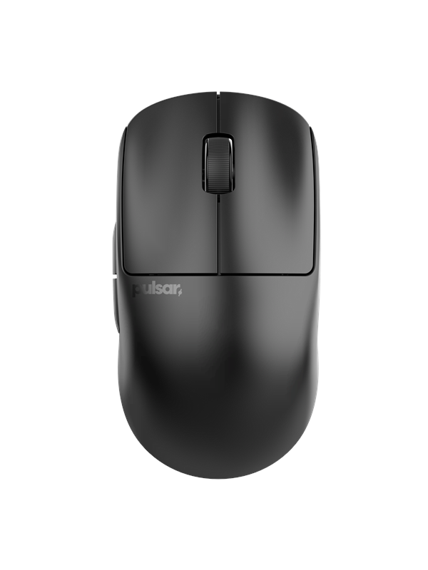 Pulsar X2 CRAZYLIGHT Medium Wireless (Jet Black) - Pelihiiri - Optinen - 5 painiketta - Musta