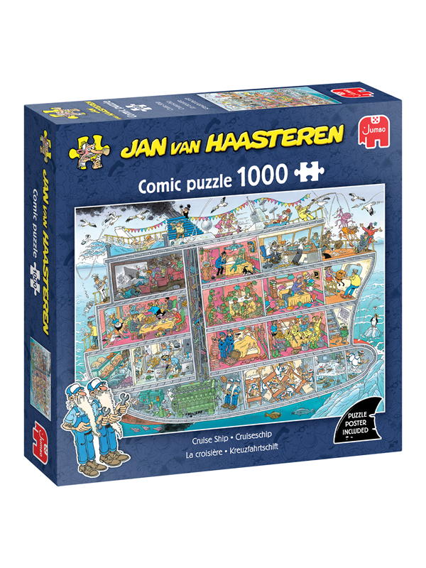 Jan van Haasteren Cruise Ship (1000)