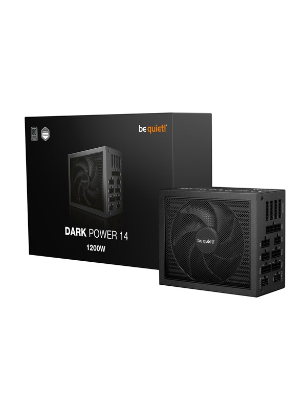 be quiet! Dark Power 14 Virtalähde - 1200 Watt - 140 mm - ATX 3.1 - 80 Plus Titaani sertifioitu