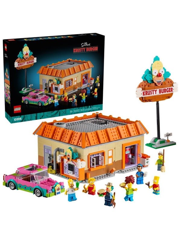 LEGO Icons 10352 The Simpsons™: Krusty Burger