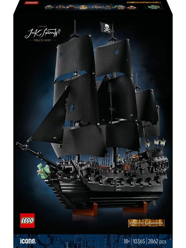 LEGO Icons 10365 Kapteeni Jack Sparrow'n merirosvolaiva