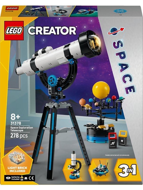 LEGO Creator 31378 Avaruustutkimusteleskooppi