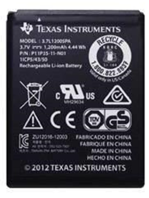 Texas Instruments Opladningsbart Batteri til TI-Ns