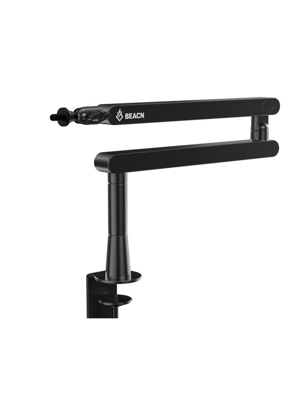Beacn Mic Stand Low Profile - Musta