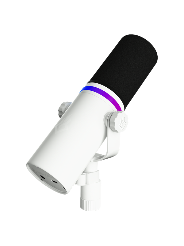 Beacn Mic - USB-C-lähetysdynaaminen mikrofoni - valkoinen