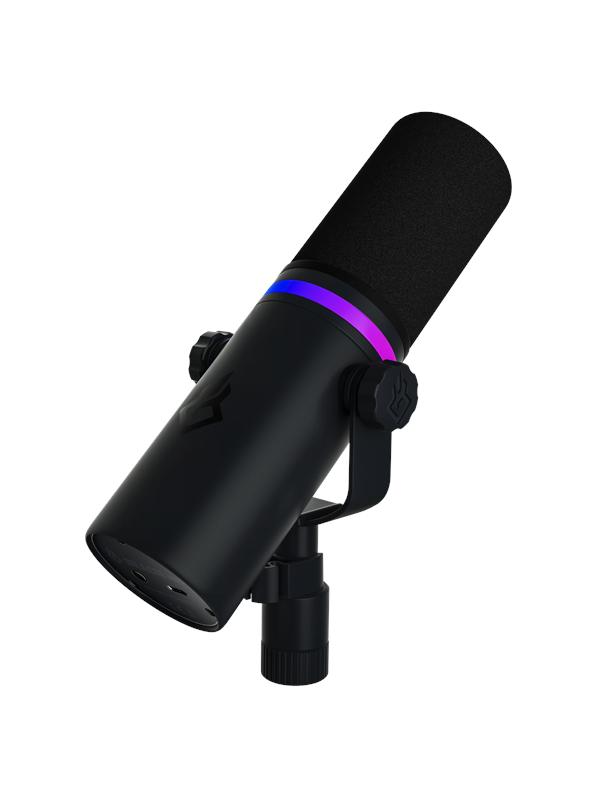 Beacn Mic - USB-C-lähetysdynaaminen mikrofoni - Musta