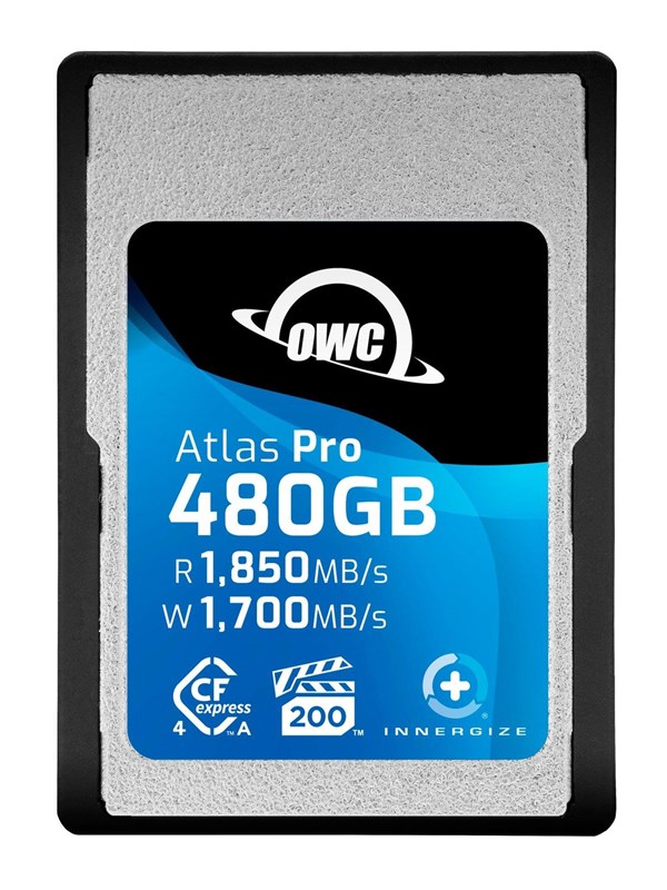 OWC Atlas Pro 480GB High-Performance CFexpress 4.0 Type A Memory Card