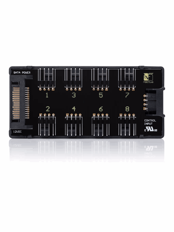Noctua NA-FH1 - 8 channel PWM fan hub
