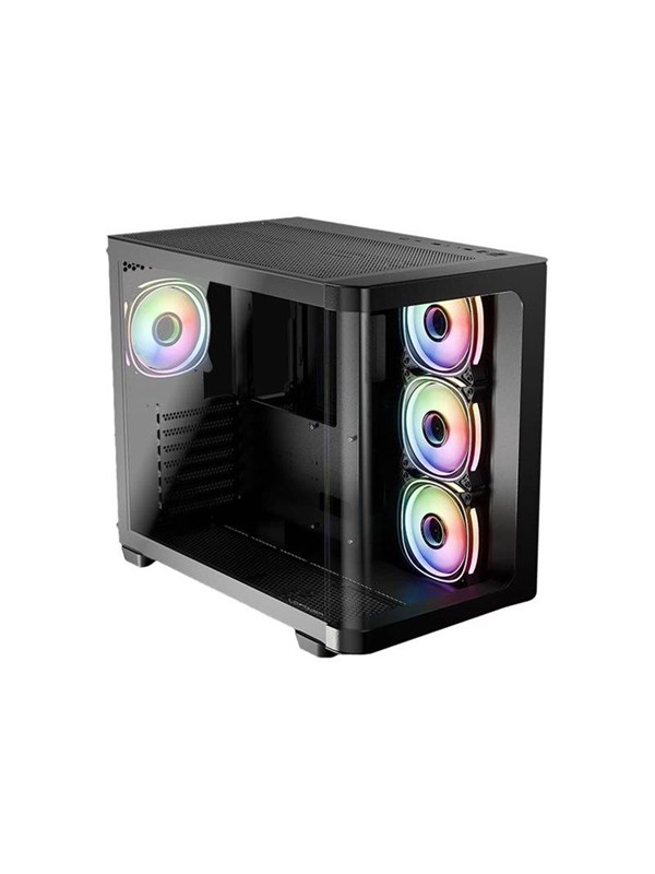LC Power Gaming 8001B Pro-Storm Dark - Kotelot - Tower - Musta