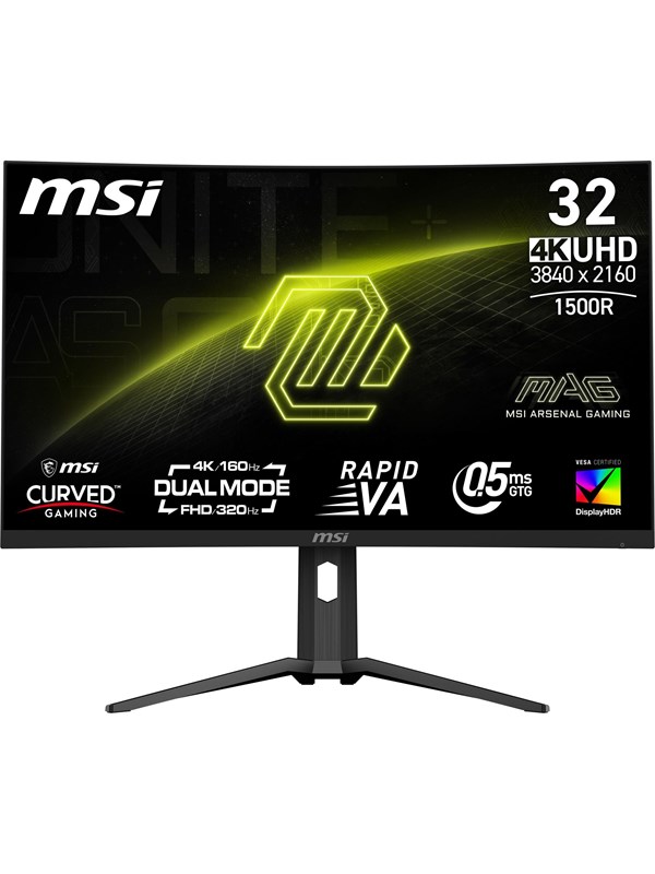 32" MSI MAG 321CUPDF - 3840x2160 (4K) - 160Hz - VA - 15W USB-C
