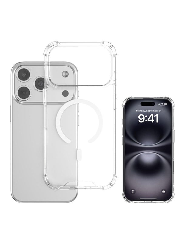 4smarts iPhone 17 Pro Max Hybrid Case Ibiza MagSafe compatible transparent