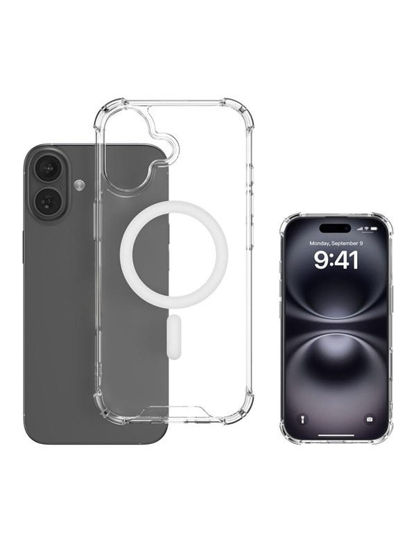 4smarts iPhone 17 Hybrid Case Ibiza MagSafe compatible transparent