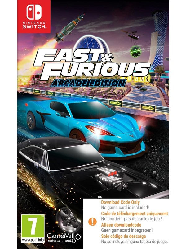 Fast & Furious: Arcade Edition (Code in a Box) - Nintendo Switch - 12 - Kilpa-ajo