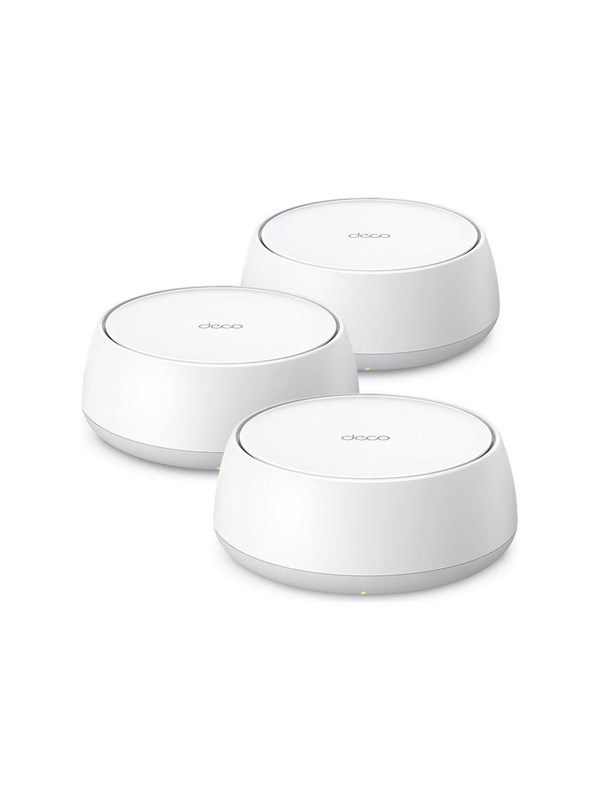 TP-Link Deco BE22 -mesh WiFi -järjestelmä, Wi-Fi 7, BE3600, Dual-band, 3 kpl, valkoinen