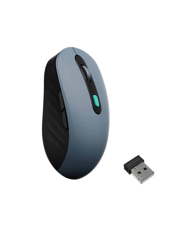 Keychron BM25 Wireless Tri-Mode - Hiiri - Optinen - 6 painiketta - Harmaa