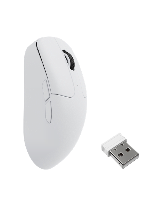 Keychron M2 Ultralight 55g Wireless 8K - Pelihiiri - Optinen - 5 painiketta - Valkoinen