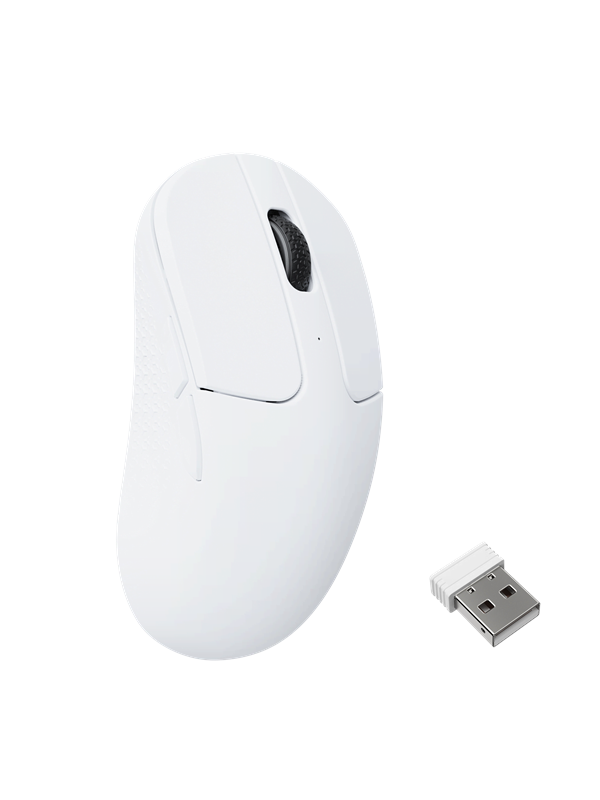 Keychron M3 Mini Ultralight 55g Wireless 8K - Pelihiiri - Optinen - 5 painiketta - Valkoinen