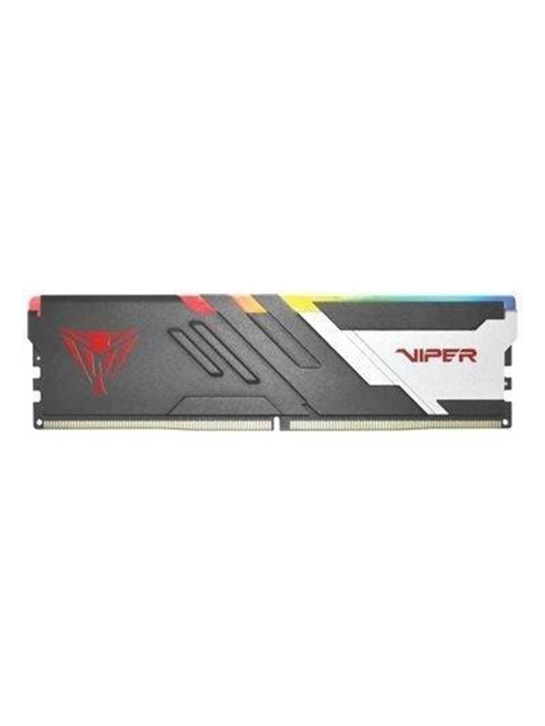 Patriot Viper Venom RGB DDR5-6000 - 16GB - CL30 - Single Channel (1 pcs) - AMD EXPO & Intel XMP - Musta RGB