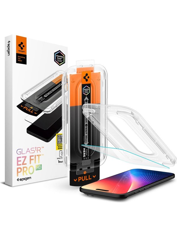 Spigen Glass tR EZ Fit Pro HD 1 Pack - transparency - iPhone Air