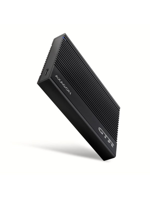 AXAGON SuperSpeed USB-C 10 Gbps Ribbed Box for 2.5" SSD / HDD