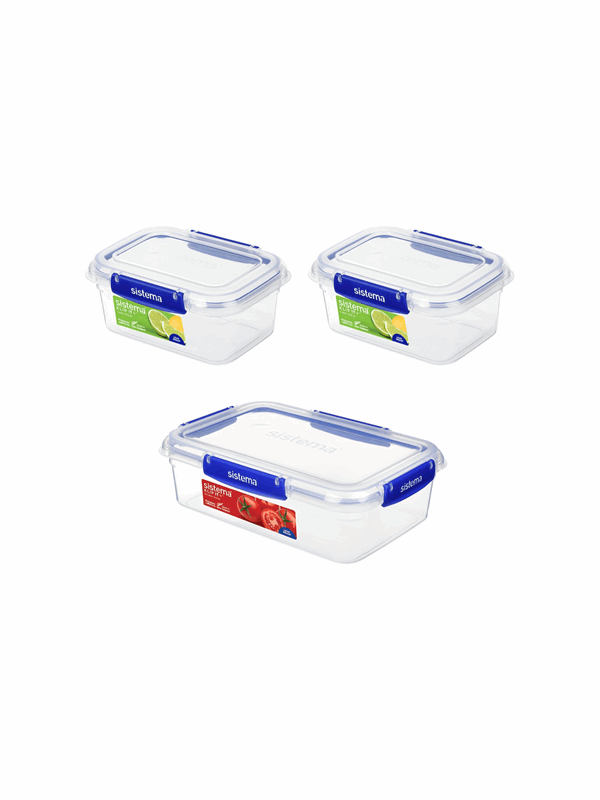 Sistema 3 Pack Klip It Plus1x2.2Ltr + 2x1Ltr.