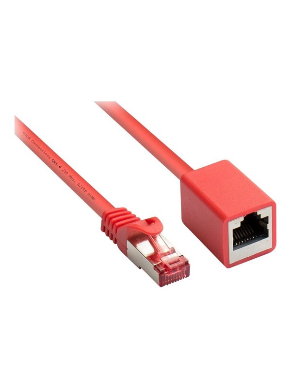 Alcasa electronik Good Connections RNS patch extension cable - 2 m - red - Punainen - 2m
