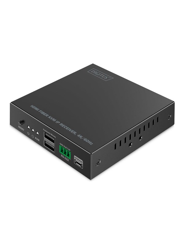 DIGITUS - KVM / audio / serial / infrared extender - HDMI 1GbE USB