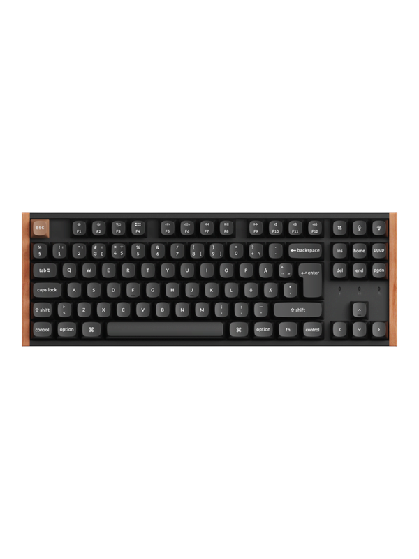 Keychron K8 HE SE Wireless Tri-Mode - Pelinäppäimistö - Pohjoismainen - Musta