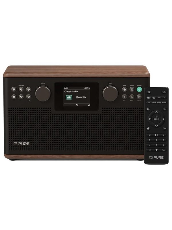 PURE Classic H6 - DAB+ radio - Ruskea